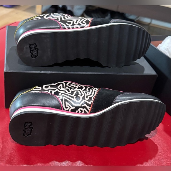 Coach x Keith Haring Leather Sneaker Women’s size 10 -unworn - box included - Picture 9 of 11